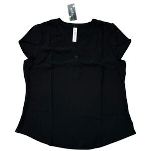 Blooming Jelly NWT Short Sleeve Black T Shirt Top Large